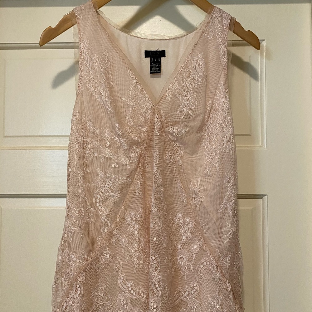 J. Crew Lace Tank